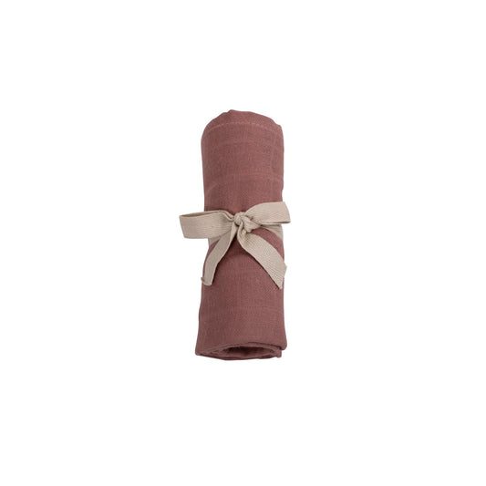 Filibabba Pieluszka muślinowa 65 x 65 cm Dusty Rose