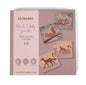 Filibabba Puzzle Mama i dziecko Nordic animals