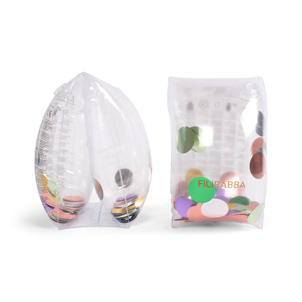 Filibabba Rękawki do pływania Alfie Rainbow Confetti