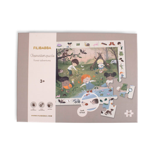 Filibabba Puzzle obserwacyjny Forest adventures