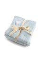 Filibabba Haftowana Myjka 27x27 cm GOTS – 4-pak – whale