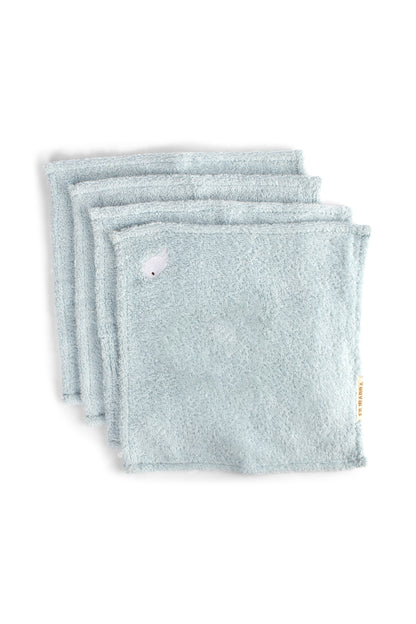 Filibabba Haftowana Myjka 27x27 cm GOTS – 4-pak – whale