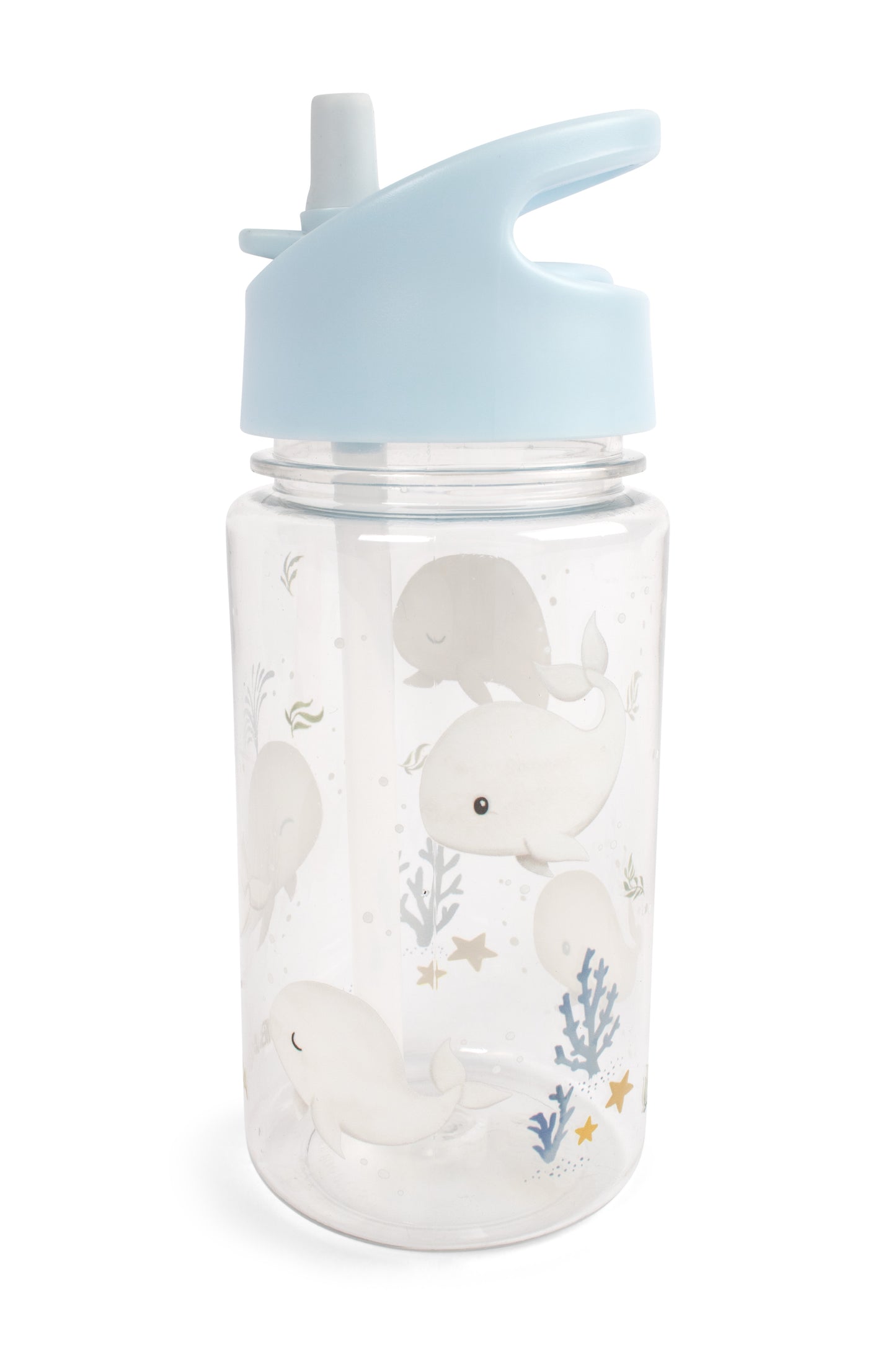 Filibabba Butelka na wodę 400 ml Christian's Whale Tales