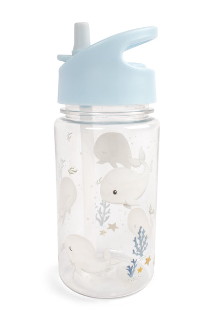 Filibabba Butelka na wodę 400 ml Christian's Whale Tales