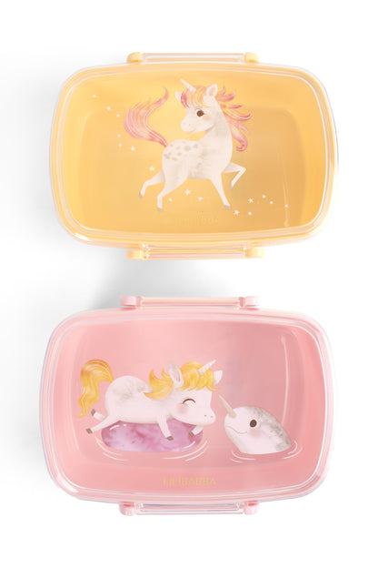 Filibabba Lunch Box 2-pak Unicorn Shores
