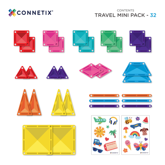 Connetix® Travel Mini Pack 32 elementy