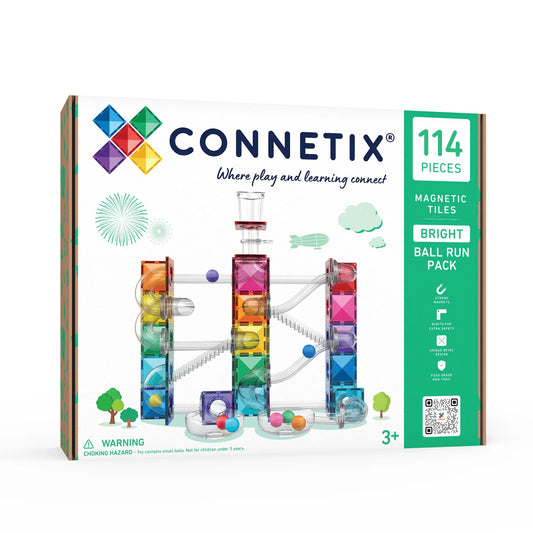 Connetix® Ball Run Bright Pack 114 elementów