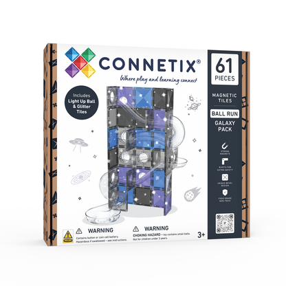 Connetix® Ball Run Galaxy Pack 61 elementów