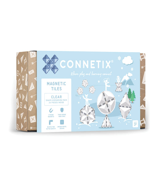 Connetix® Clear Shape Expansion Pack 24 elementy