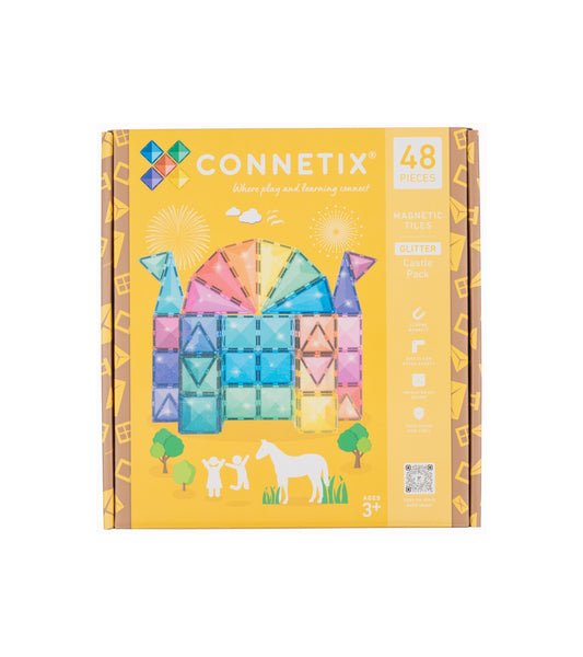 Connetix® Glitter Castle Pack 48 elementów