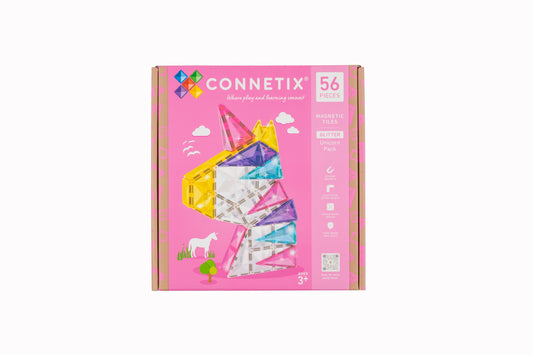 Connetix® Glitter Unicorn Pack 56 elementów