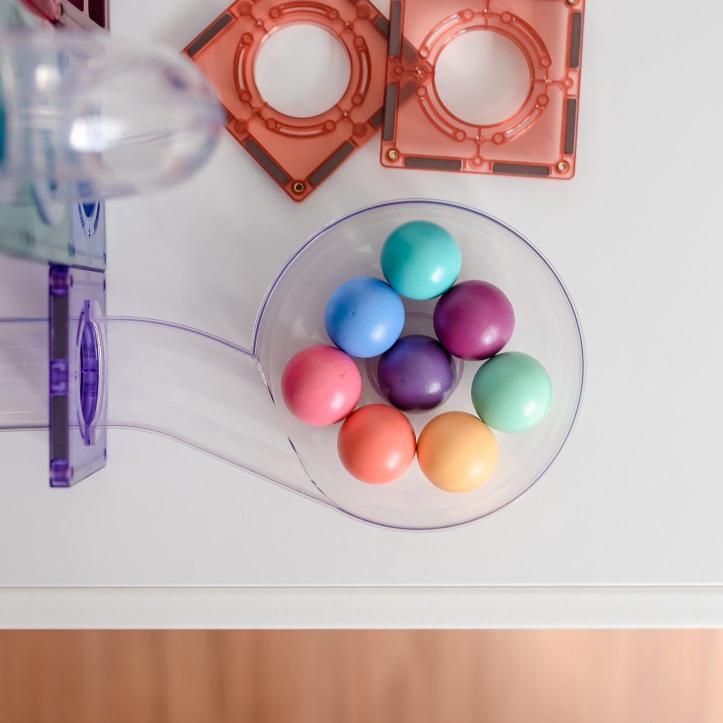 Connetix® Pastel Ball Run Pack 106 elementów