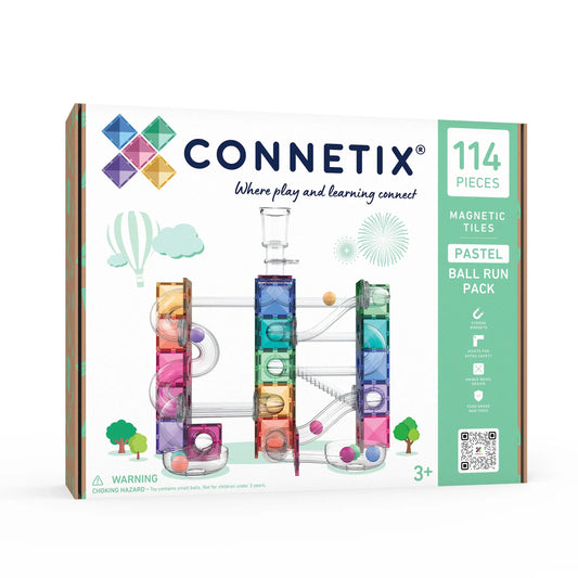 Connetix® Ball Run Pastel Pack 114 elementów
