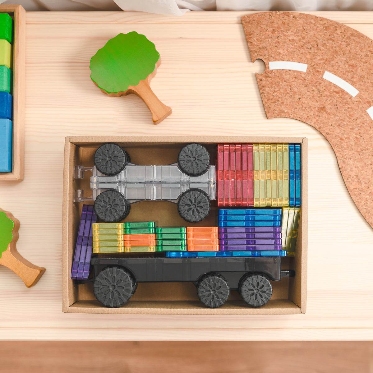 Connetix® Rainbow Transport Pack 50 elementów