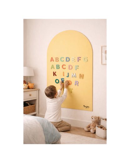 Family Nation MagneKids magnetyczna tablica samoprzylepna Arch 95×60 cm – Sand