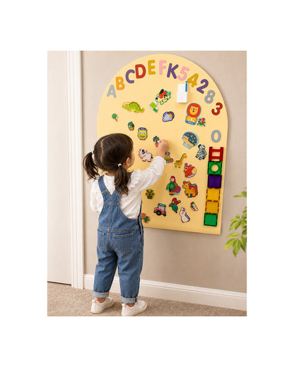 Family Nation MagneKids magnetyczna tablica samoprzylepna Arch 95×60 cm – Sand