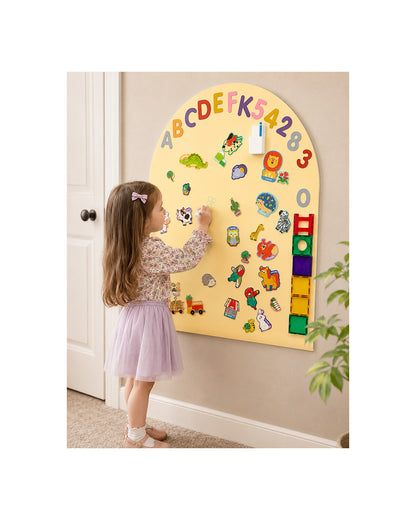 Family Nation MagneKids magnetyczna tablica samoprzylepna Arch 95×60 cm – Sand