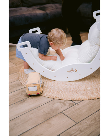 Family Nation poduszka do łuku Montessori, bawełna – Rainbow Cotton
