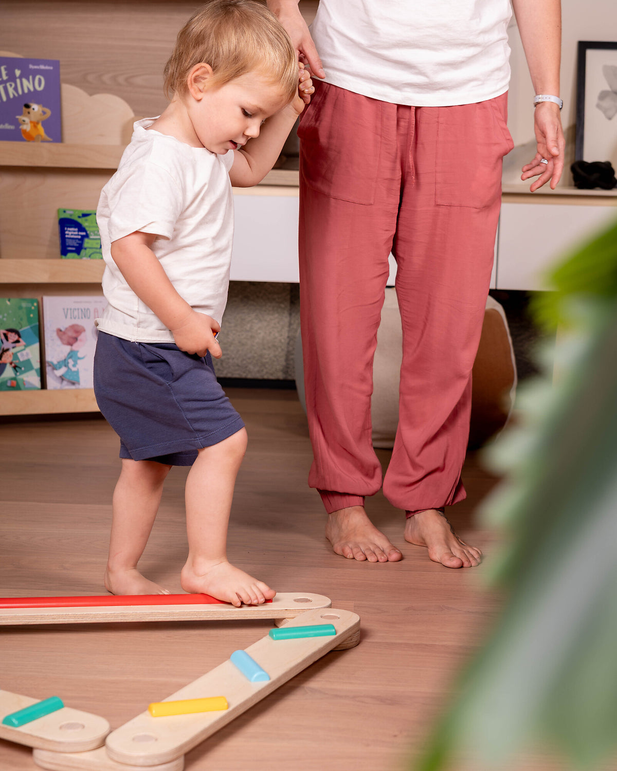 Family Nation sensoryczna dwustronna ścieżka Montessori 14 el. brzoza i buk