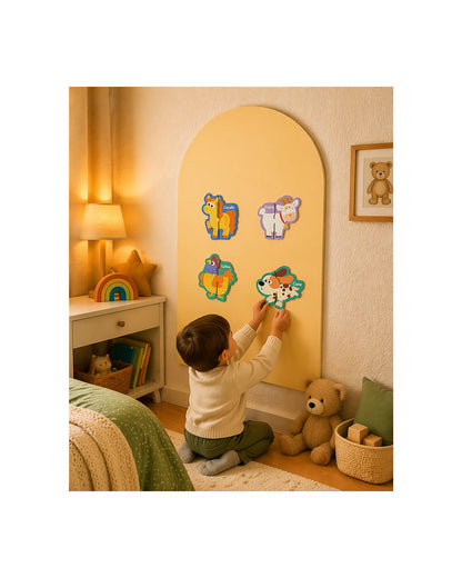 Family Nation MagneKids magnetyczne puzzle farma – 30 el.