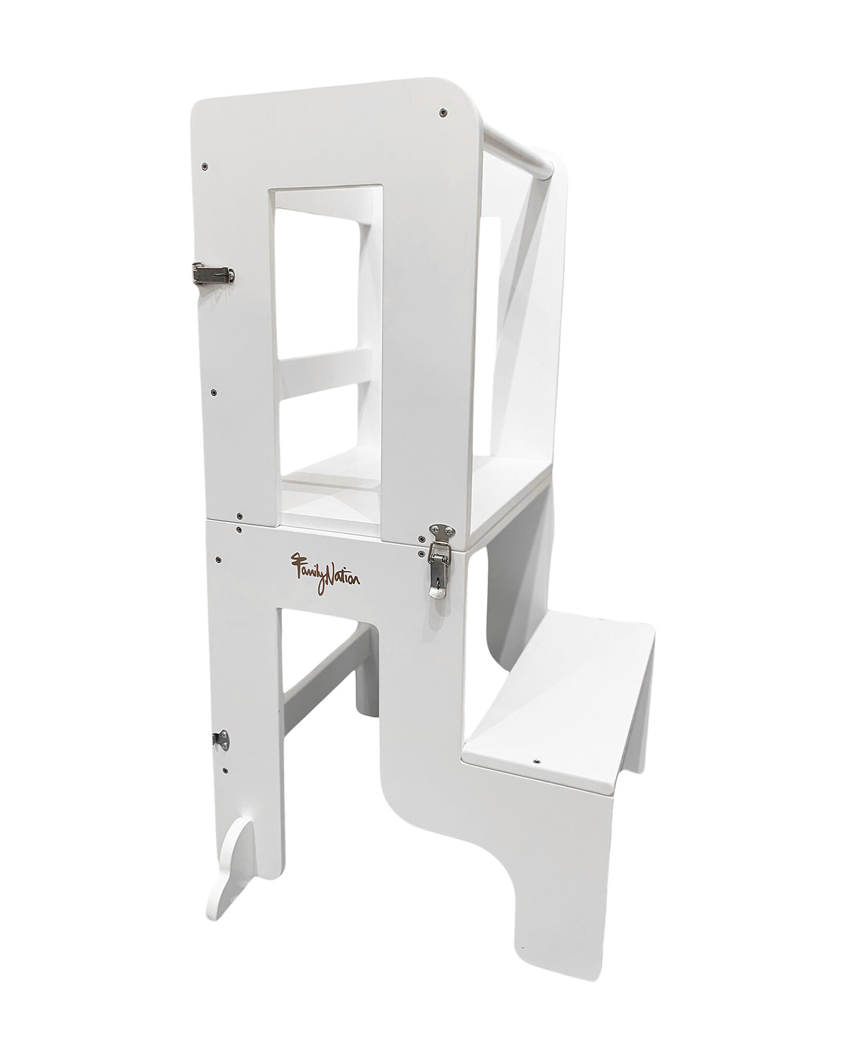 Family Nation wieża edukacyjna Montessori 2w1 – White