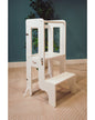 Family Nation wieża edukacyjna Montessori 2w1 – White