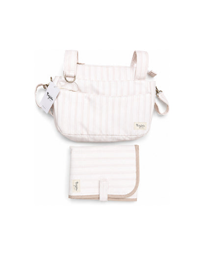 Family Nation organizer do wózka – Stripes Beige