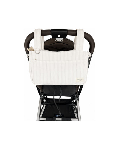 Family Nation organizer do wózka – Stripes Beige