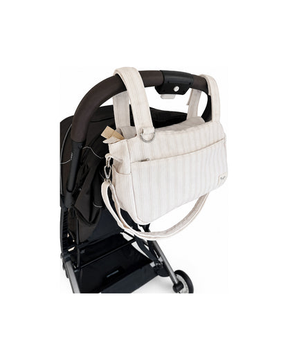 Family Nation organizer do wózka – Stripes Beige