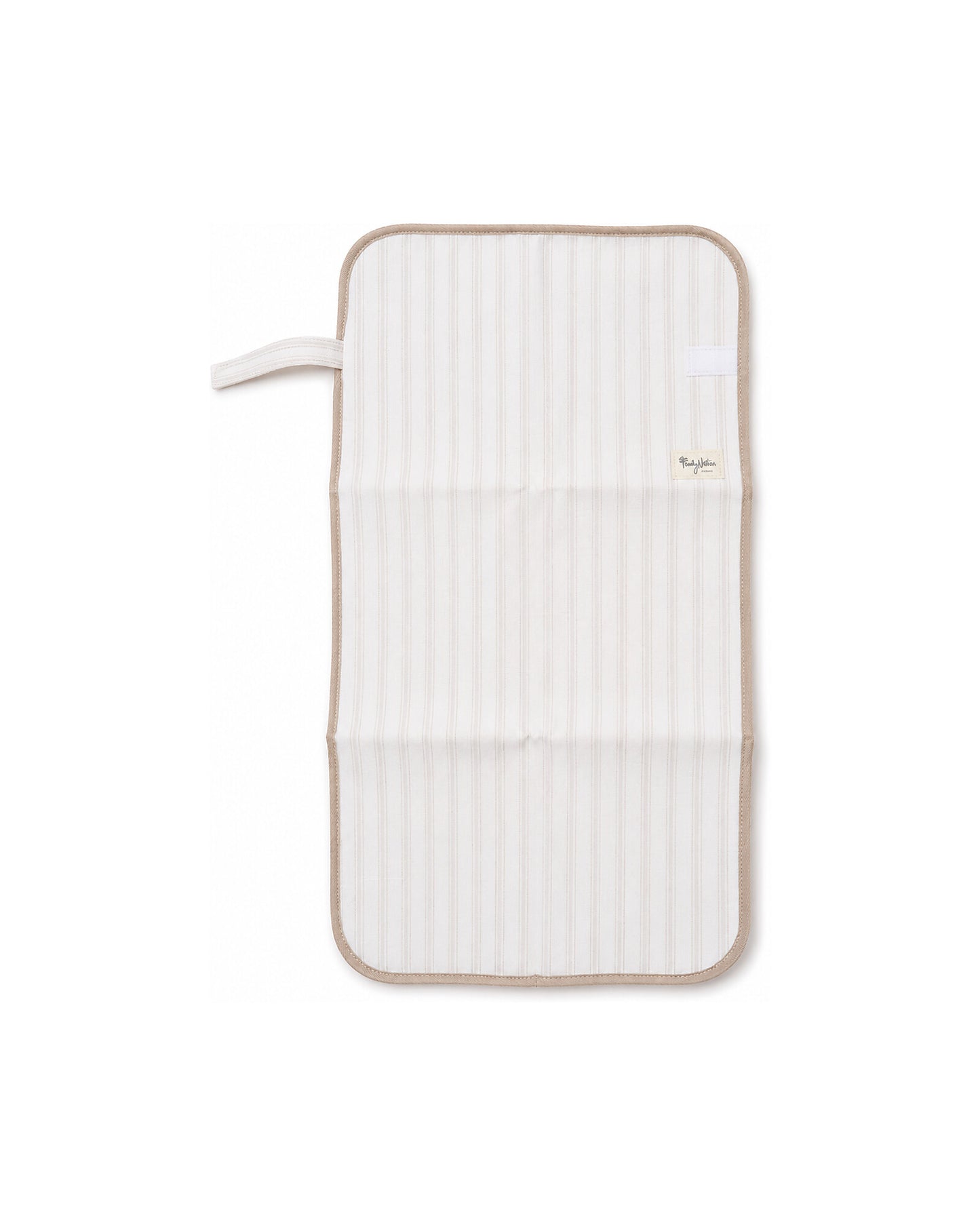 Family Nation składany przewijak podróżny – Stripes Beige