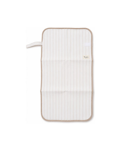 Family Nation składany przewijak podróżny – Stripes Beige